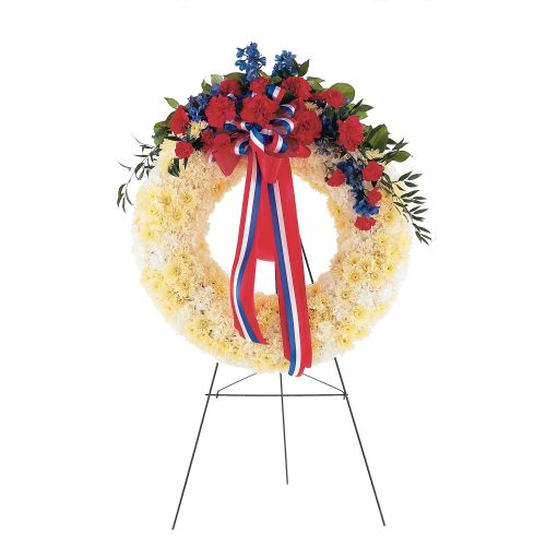 Patriotic Spirit Wreath