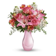 Teleflora's Pink Reflections Bouquet